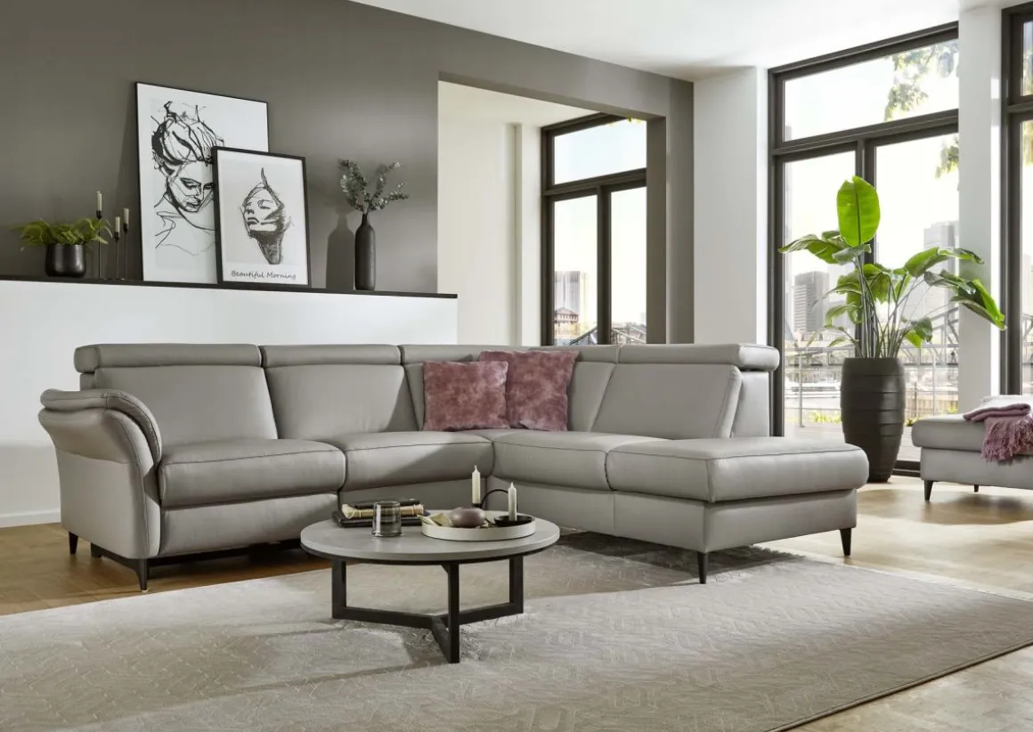 Systempolster Ecksofa 24034 Pearl