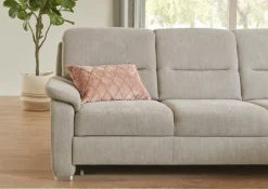 Systempolster Ecksofa 10002 Platin