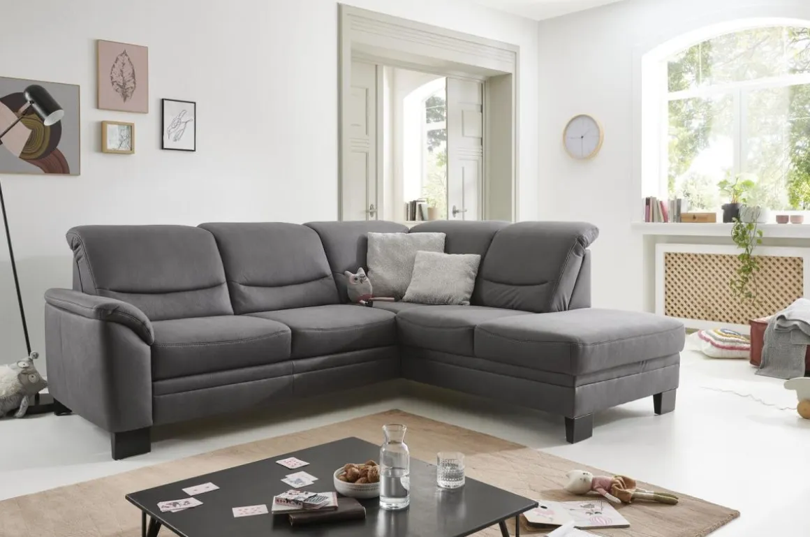 Systempolster Ecksofa PP-LA20014 Mammut Grau