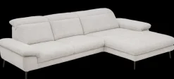 Systempolster Ecksofa 22025 Silber