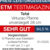 Tefal Edelstahl Pfanne Virtuoso unbeschichtet Ø 28 cm