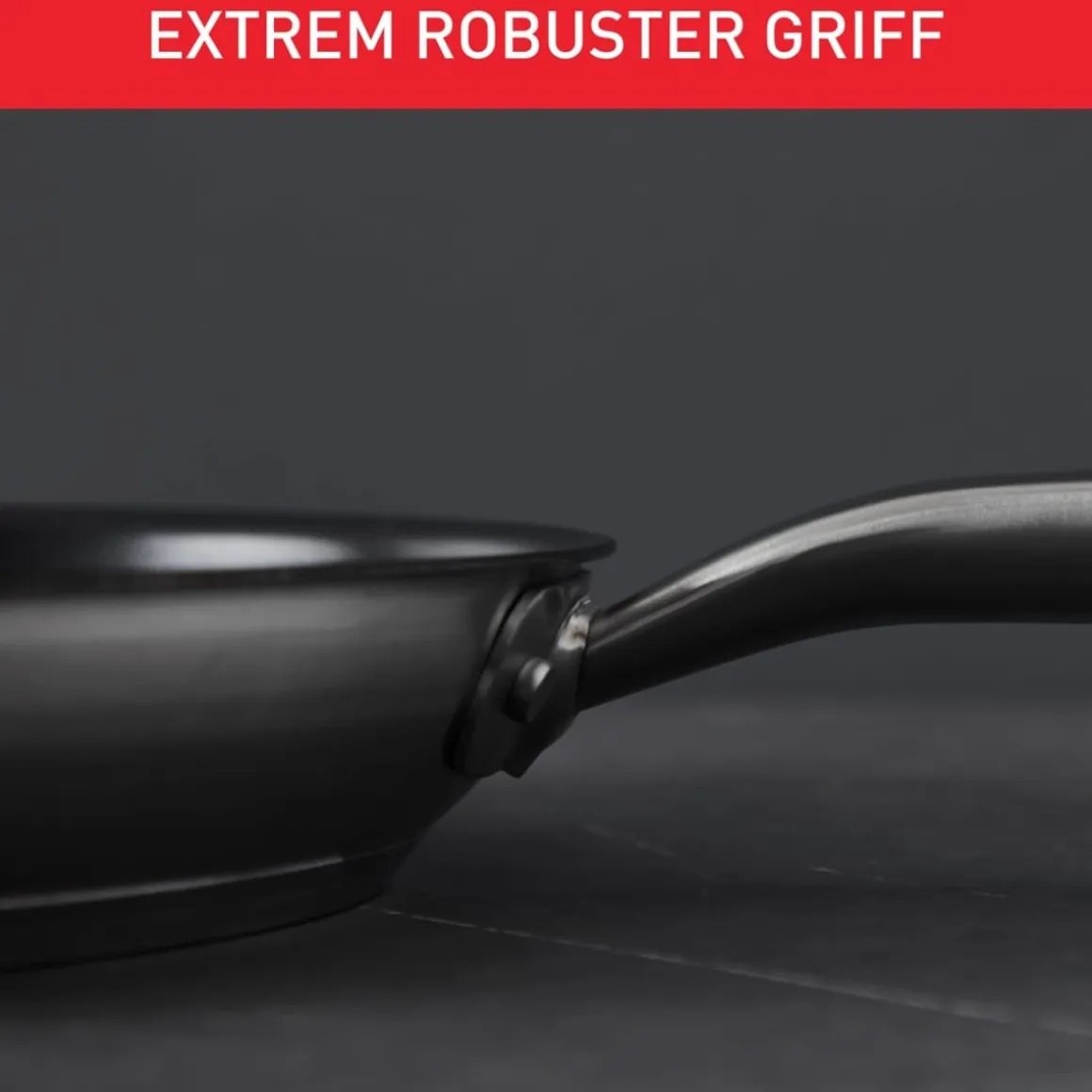 Tefal Edelstahl Pfanne Virtuoso unbeschichtet Ø 28 cm