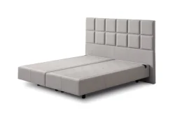 Tempur Boxspringbett mit Motor Adjustable Grau 180 x 200 cm