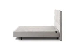 Tempur Boxspringbett mit Motor Adjustable Grau 180 x 200 cm