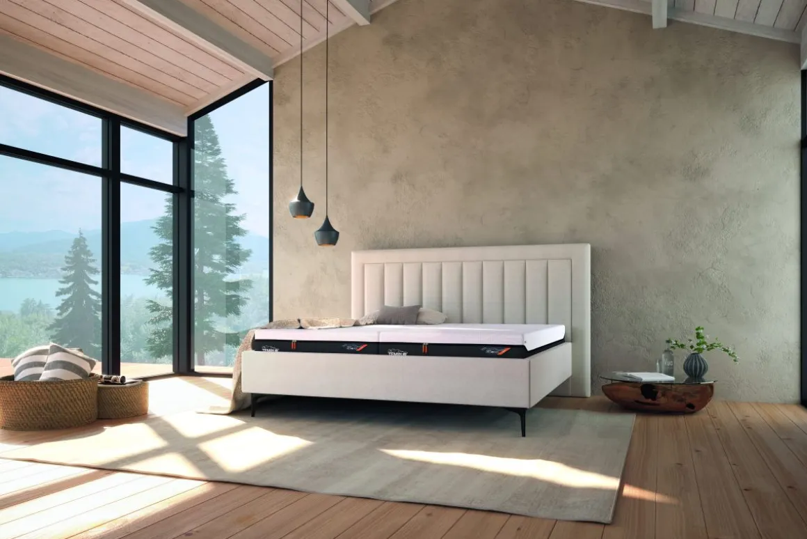 Tempur Design Polsterbettgestell Vintage Cream