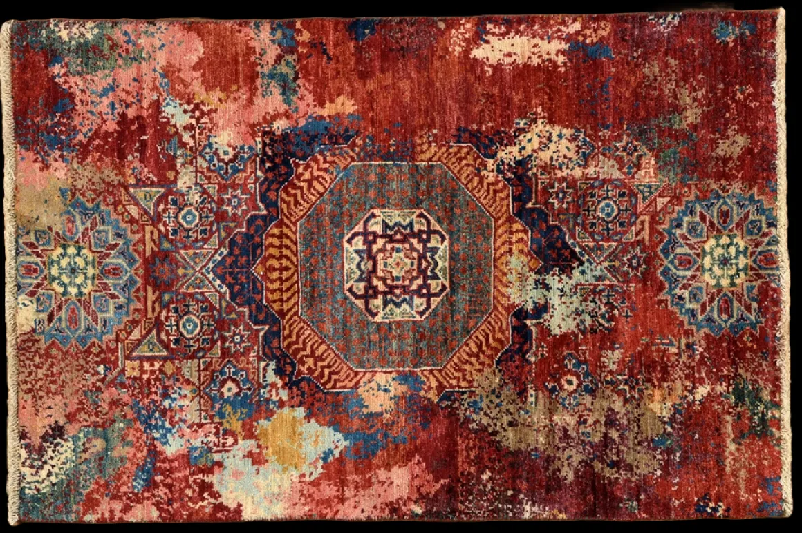 Teppich aus Afghanistan Glow 78 x 125 cm