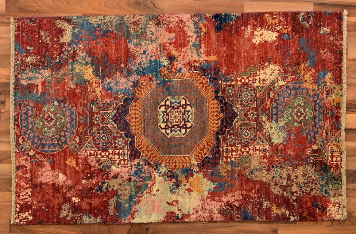 Teppich aus Afghanistan Glow 97 x 152 cm