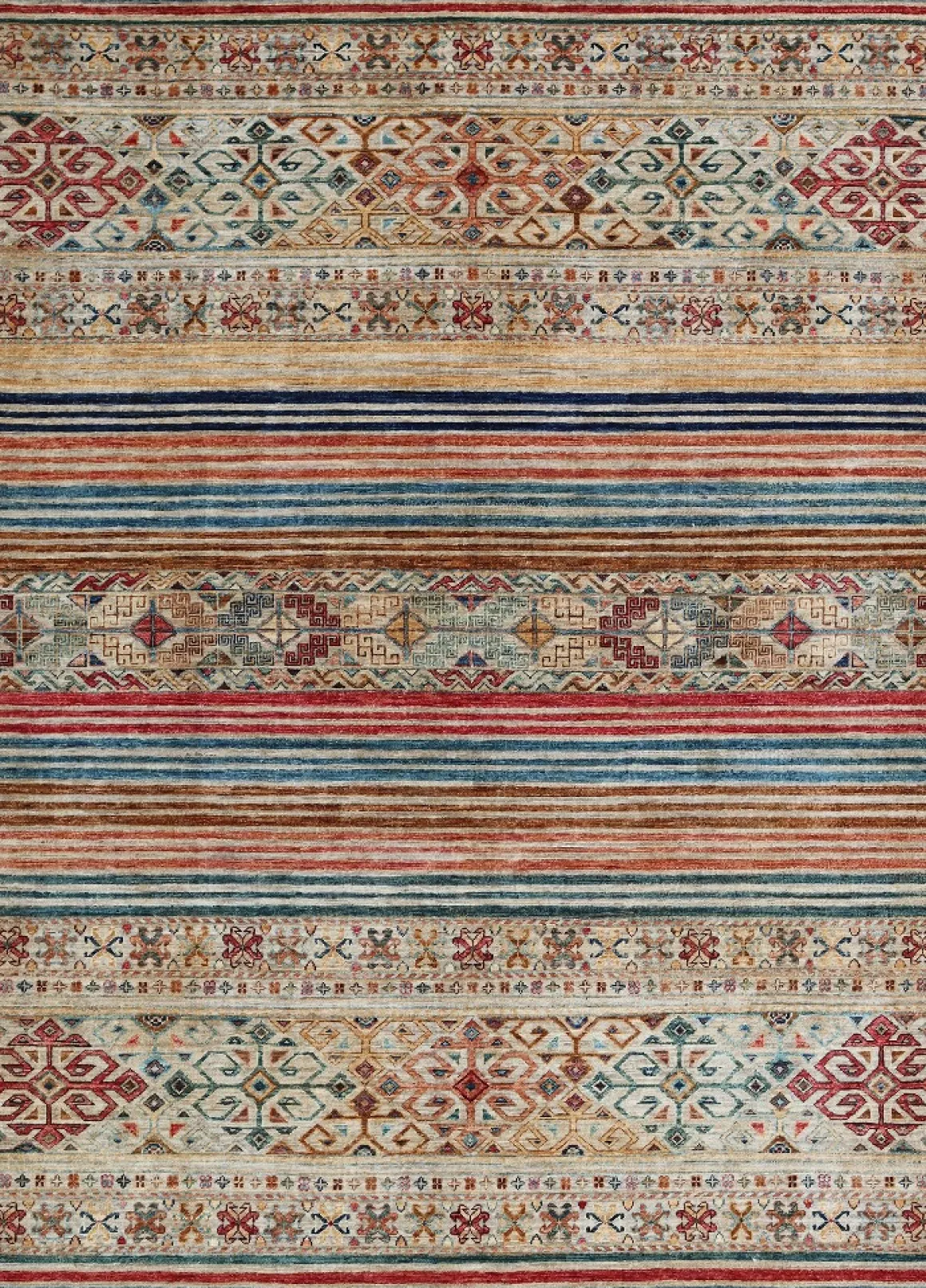 Teppich aus Afghanistan Smaragd 167 x 241 cm