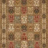 Teppich aus Indien Bachtiari rot 60 x 90 cm