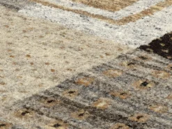 Teppich aus Indien Bella Beige-Braun 80 x 200 cm