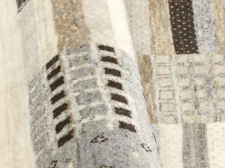 Teppich aus Indien Bella Beige-Braun 80 x 200 cm