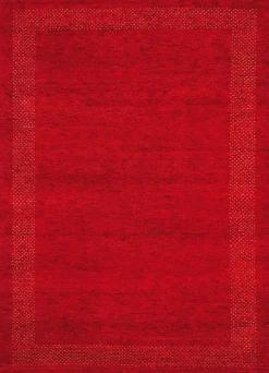 Teppich aus Indien Casablanca 50 rot 40 x 60 cm