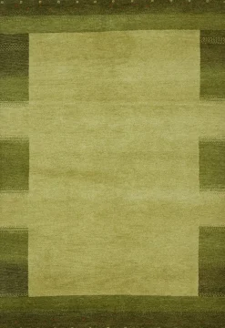 Teppich aus Indien Colorado Grün 40 x 60 cm