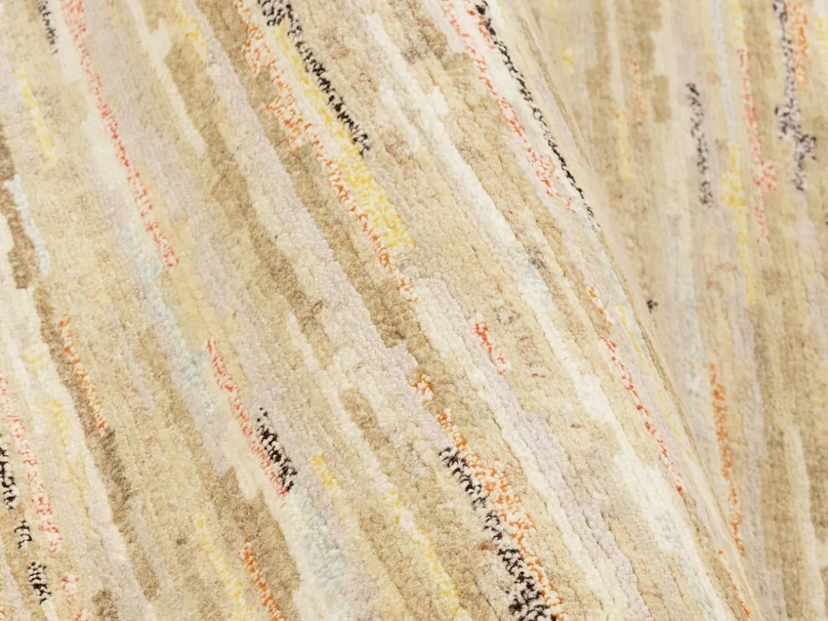 Teppich aus Nepal Himali Linea Beige 140 x 200 cm