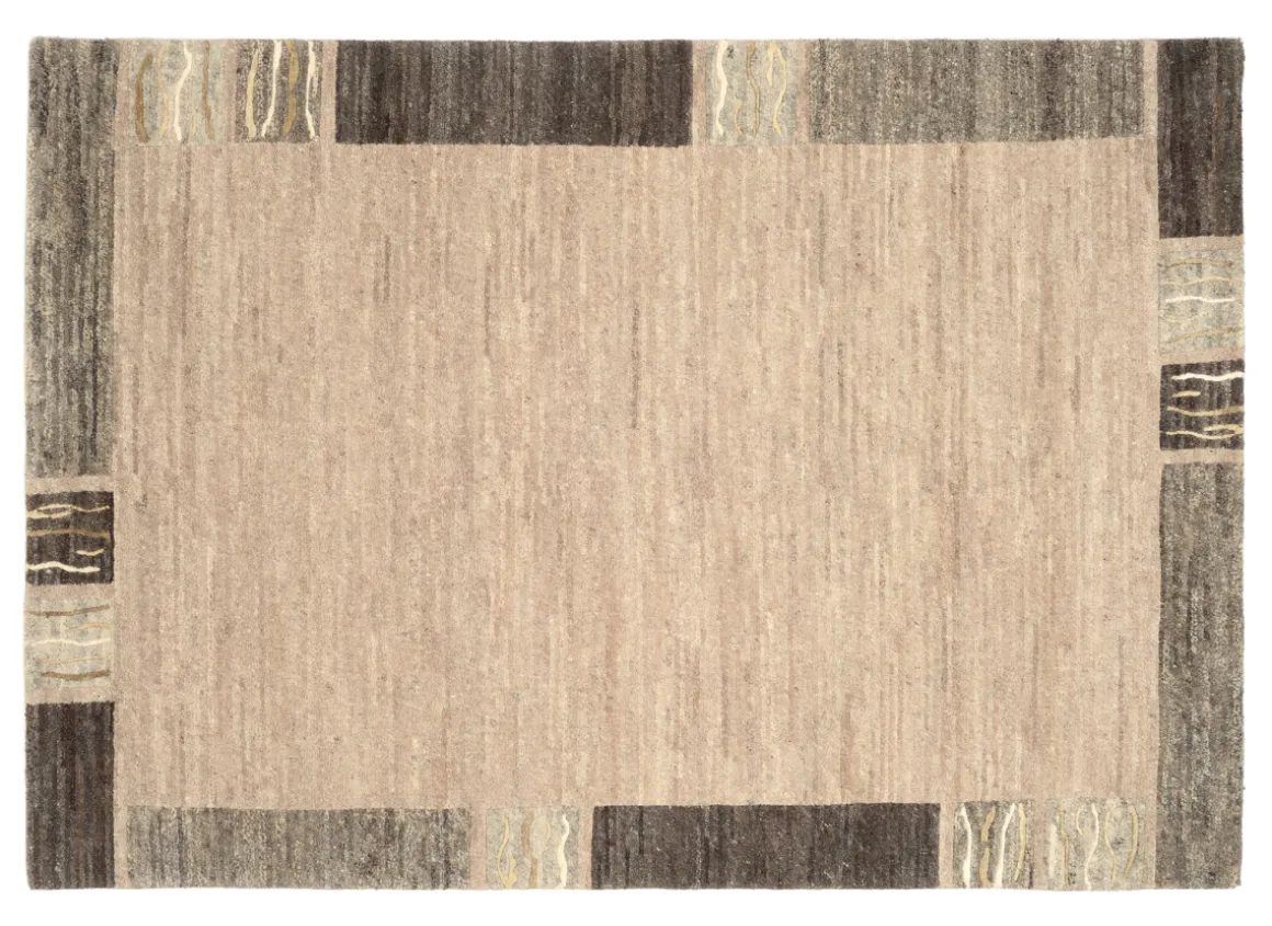 Teppich aus Nepal Silk Lalitpur Natur 150 cm