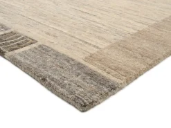 Teppich aus Nepal Silk Lalitpur Wolle-Natur 150 cm
