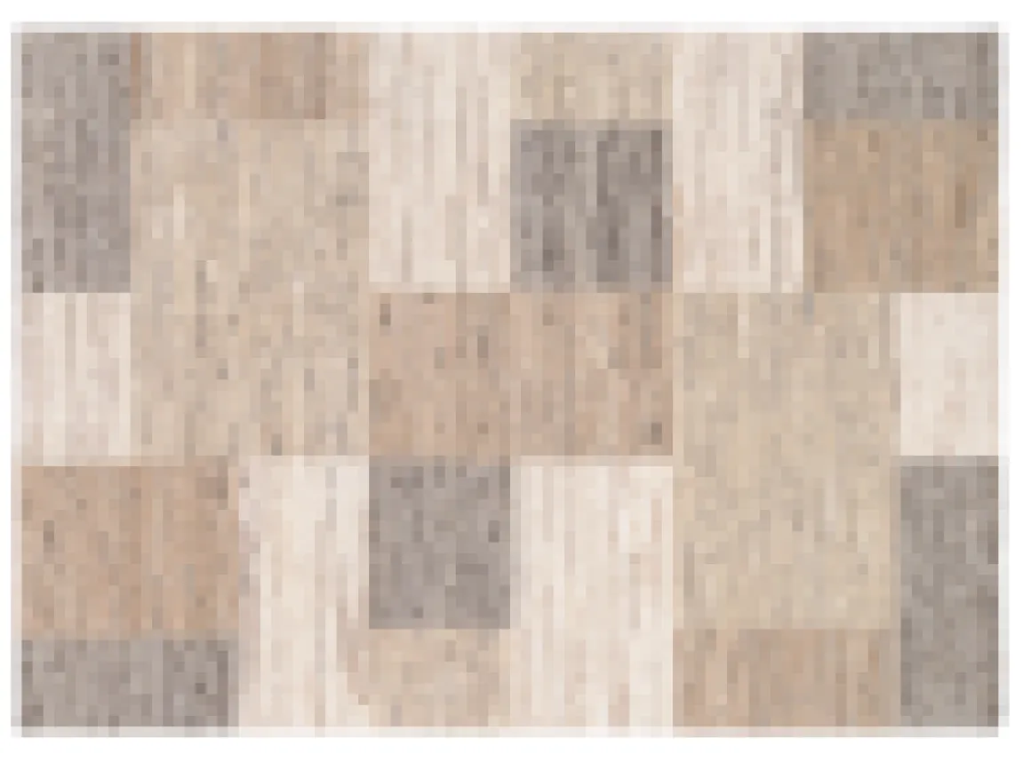 Teppich aus Nepal Tamura Wolle-Natur 90 x 160 cm