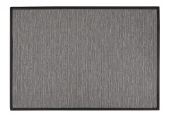 Teppich in Sisaloptik Naturino Effekt Anthrazit 67 x 133 cm