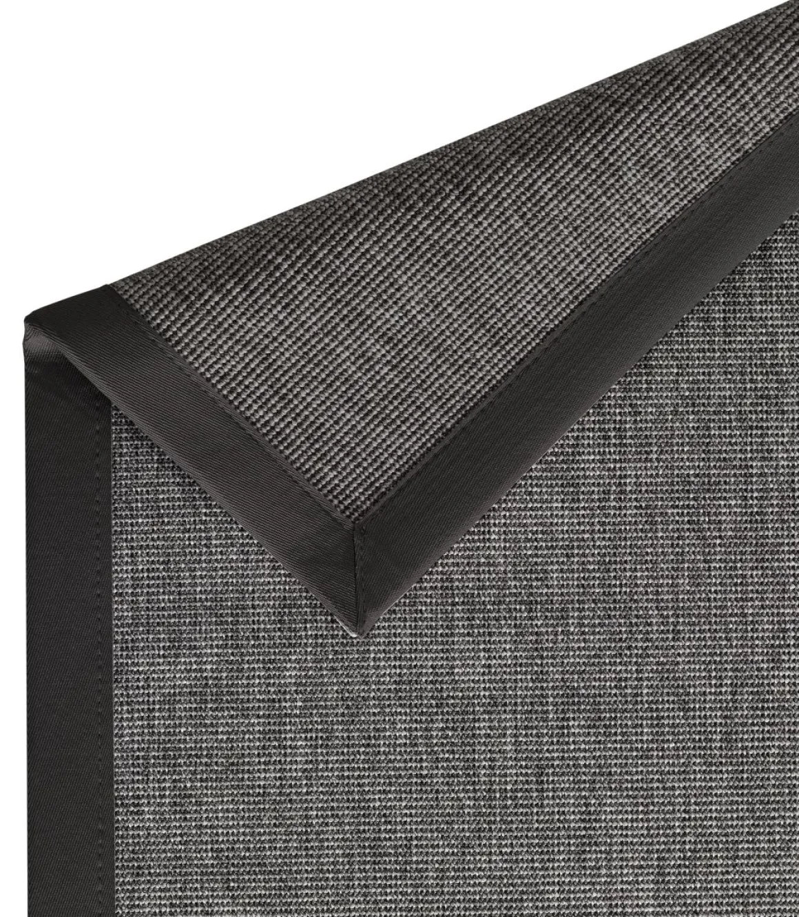 Teppich in Sisaloptik Naturino Rips Anthrazit 67 x 133 cm