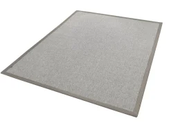 Teppich in Sisaloptik Naturino Rips Grau 67 x 133 cm