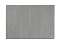 Teppich in Sisaloptik Naturino Rips Grau 67 x 133 cm