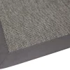 Teppich in Sisaloptik Naturino Rips Platin 67 x 133 cm