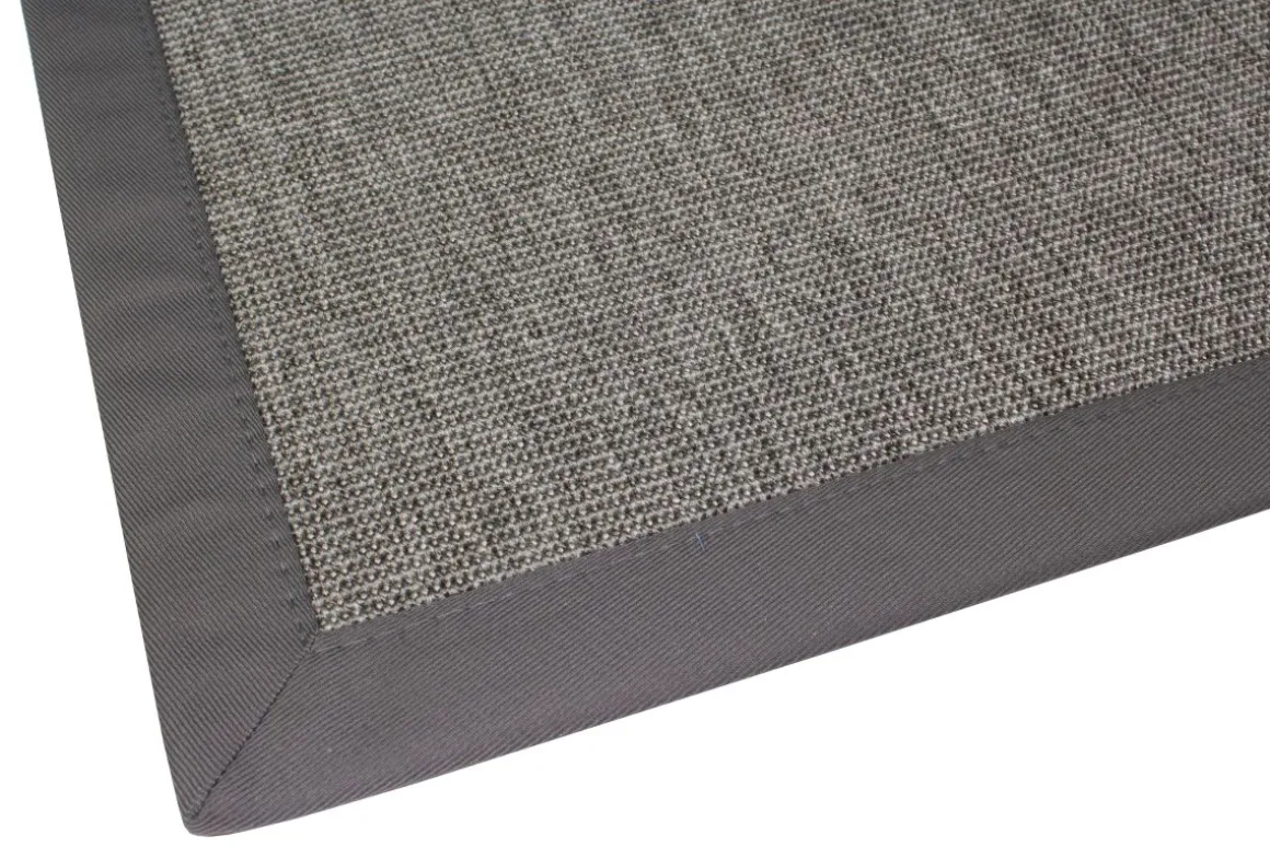Teppich in Sisaloptik Naturino Rips Platin 67 x 133 cm