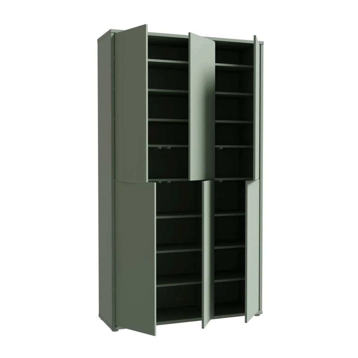 6-trg Schuhschrank Alice Springs Salbei