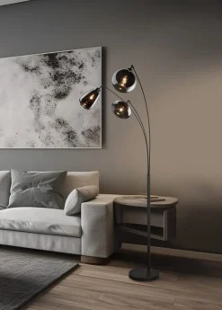 TRIO 3-flg Bogenlampe Lumina