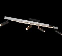 TRIO 4-flg LED Ausziehdeckenlampe Zeno