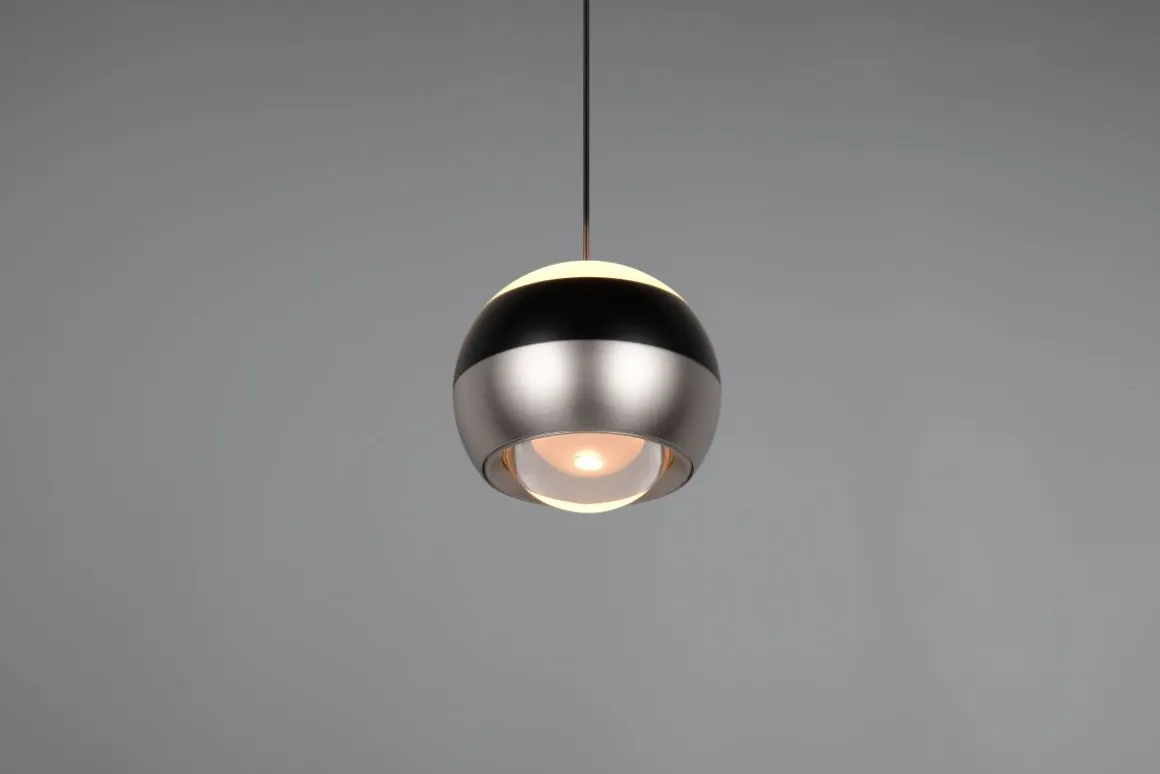 TRIO 1flg LED Pendellampe Orbit-S Nickel