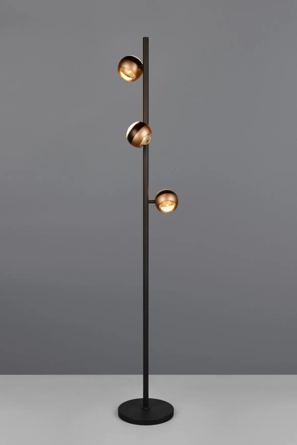 TRIO 3-flg LED Stehlampe Orbit-S