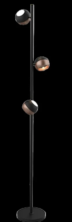 TRIO 3-flg LED Stehlampe Orbit-S