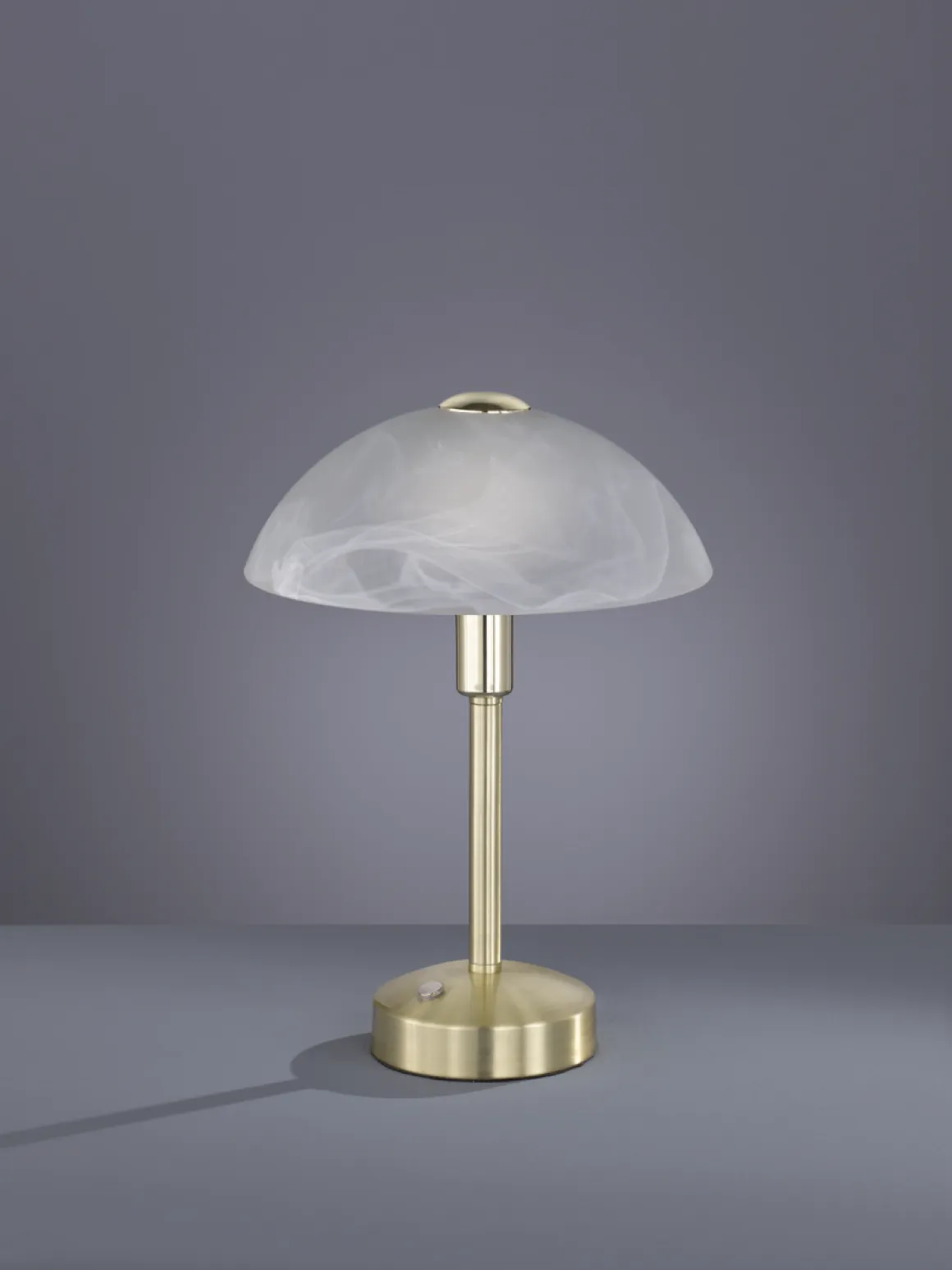 TRIO 1-flg LED Tischleuchte Donna Messing