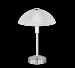 TRIO 1-flg LED Tischleuchte Donna Nickel