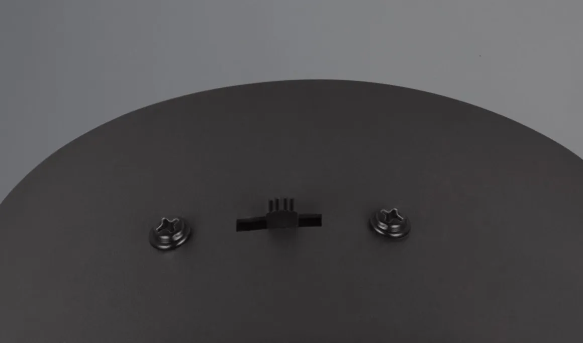 TRIO 5-flg runde LED Pendelleuchte Orbit-S Schwarz