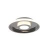 TRIO LED Deckenleuchte Ascari Chrom Ø 30 cm