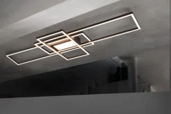TRIO LED Deckenleuchte Irvine Anthrazit