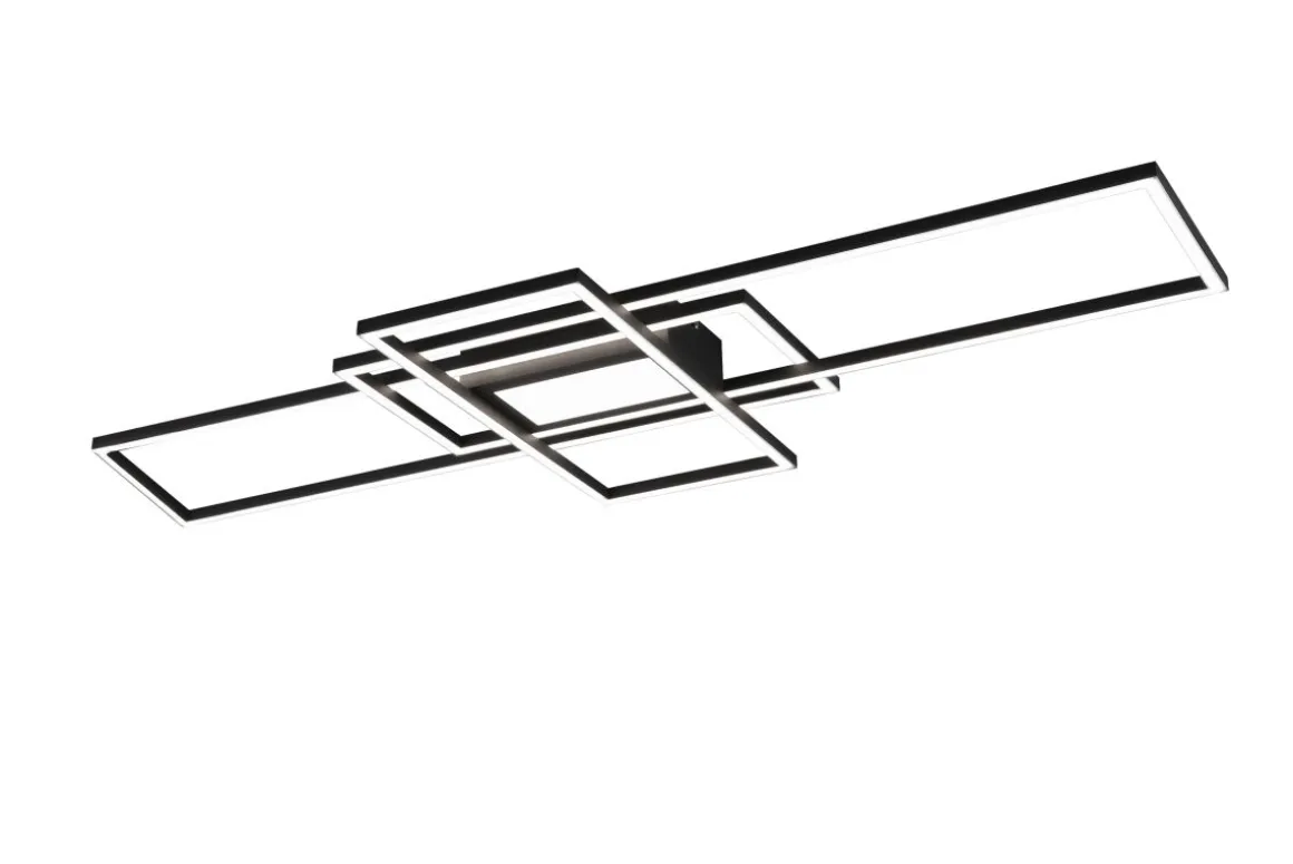 TRIO LED Deckenleuchte Irvine Anthrazit