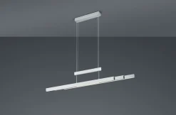 TRIO LED Pendelleuchte Trajan Nickel