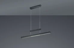 TRIO LED Pendelleuchte Trajan Schwarz