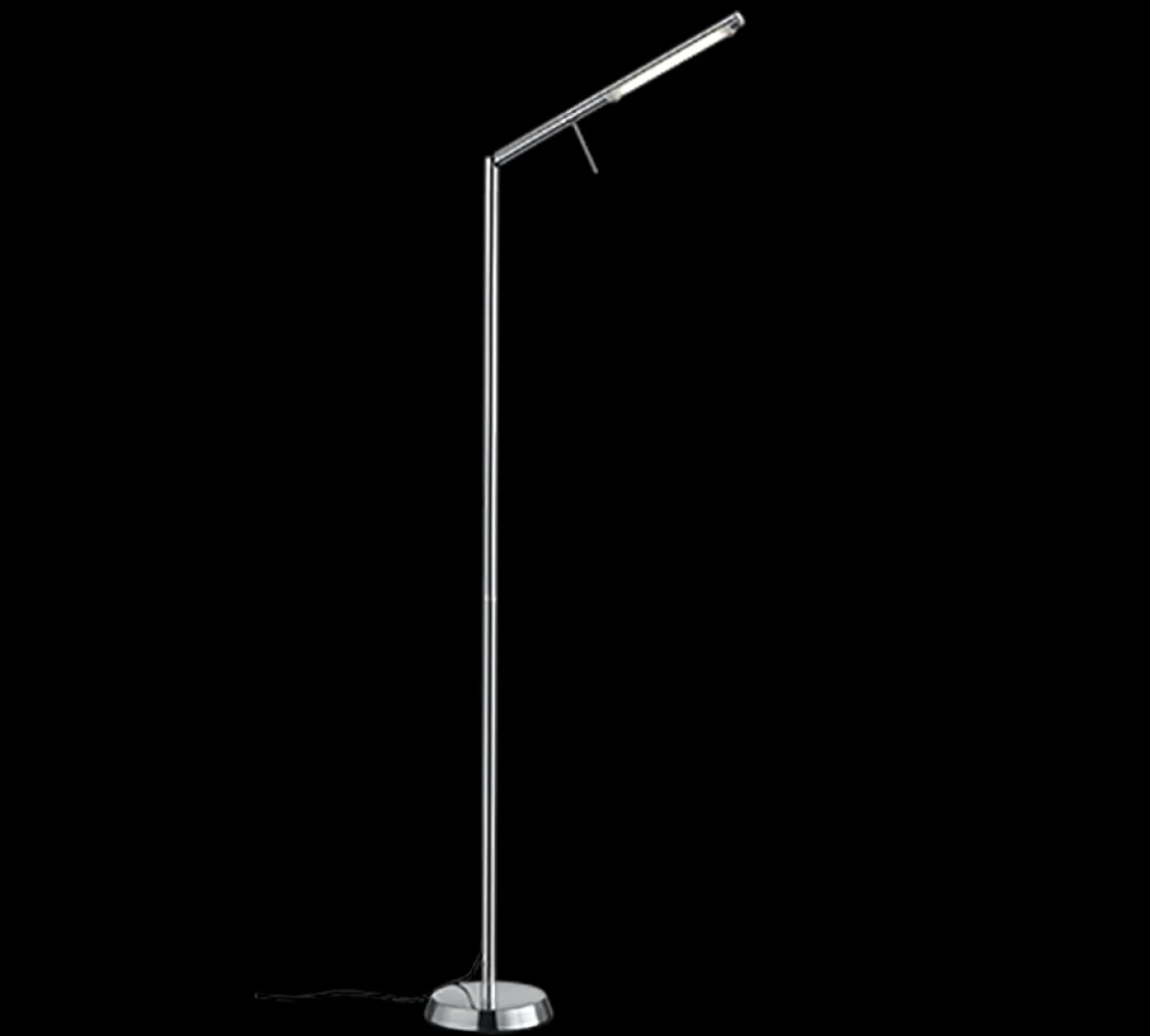 TRIO LED Stehleuchte Filigran Nickel