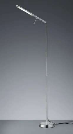 TRIO LED Stehleuchte Filigran Nickel