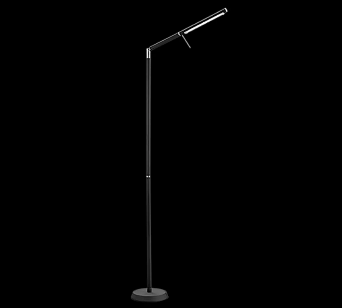 TRIO LED Stehleuchte Filigran Schwarz