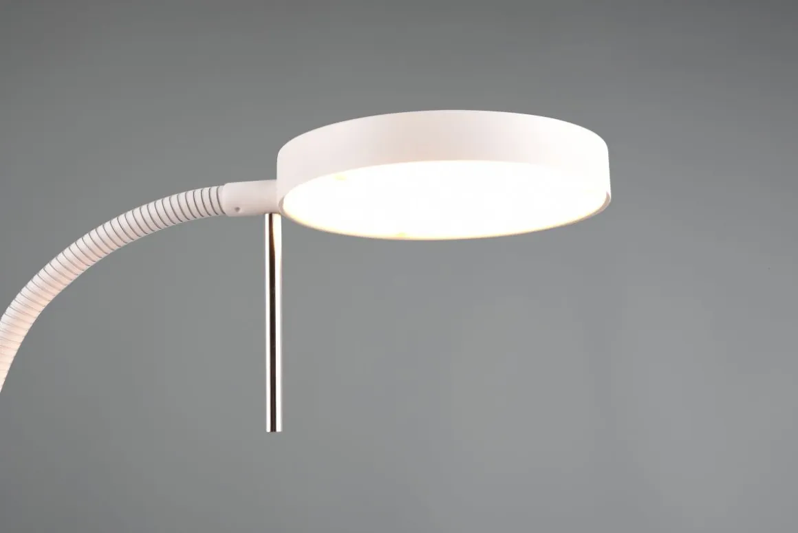 TRIO LED Stehleuchte Monza Weiß