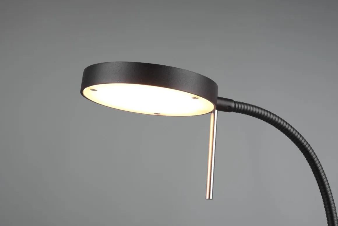TRIO LED Tischleuchte Monza Schwarz