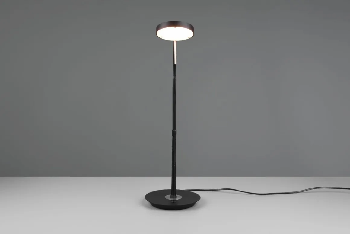 TRIO LED Tischleuchte Monza Schwarz