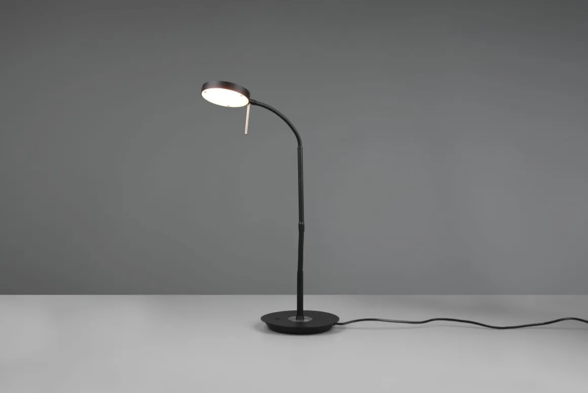 TRIO LED Tischleuchte Monza Schwarz