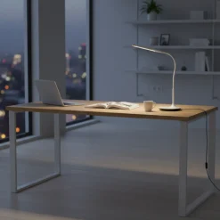TRIO LED Tischleuchte Polo Weiß
