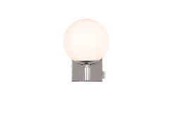 TRIO LED Wandlampe Kula Chrom